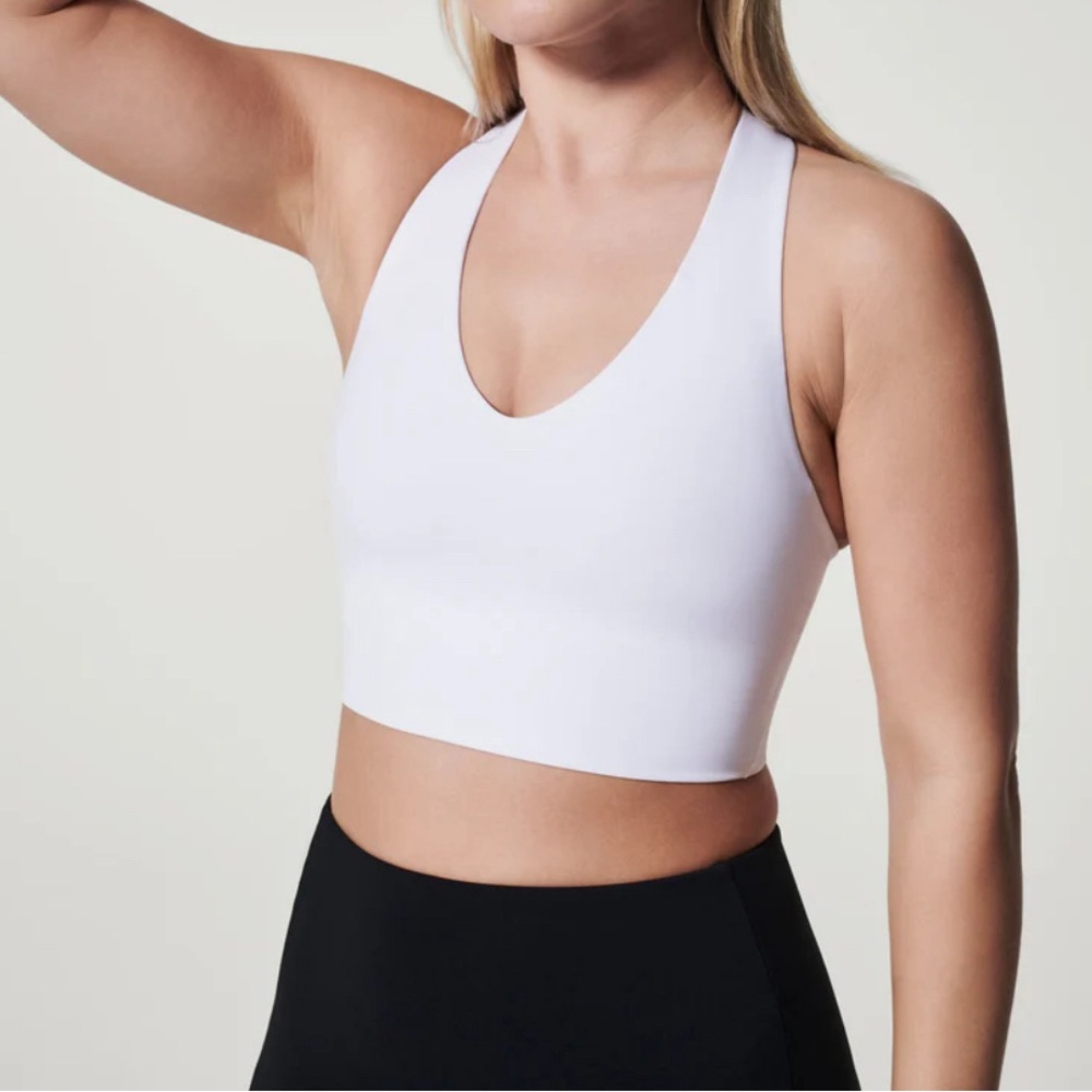 Spanx Longline Medium Impact Sports Bra, size Medium